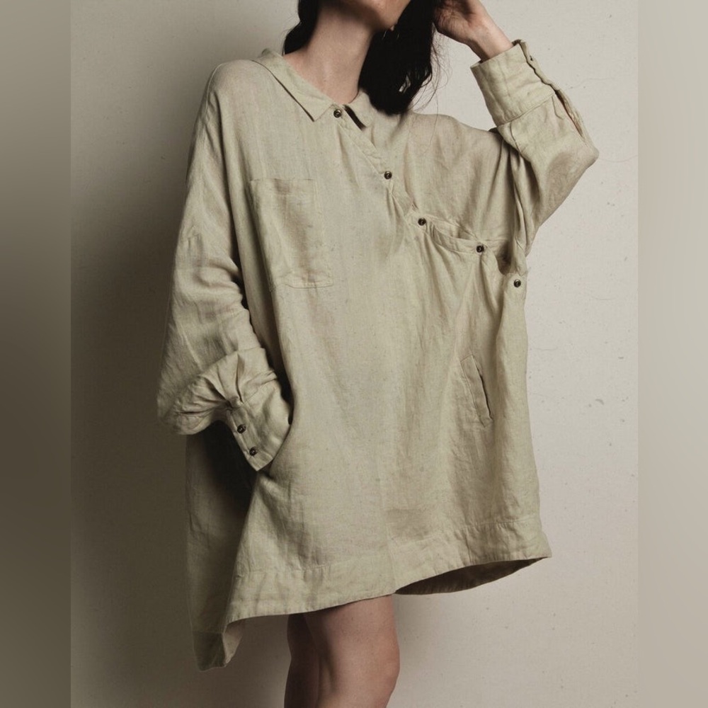 Elle-May Watson 1924us Linen Artist Tunic